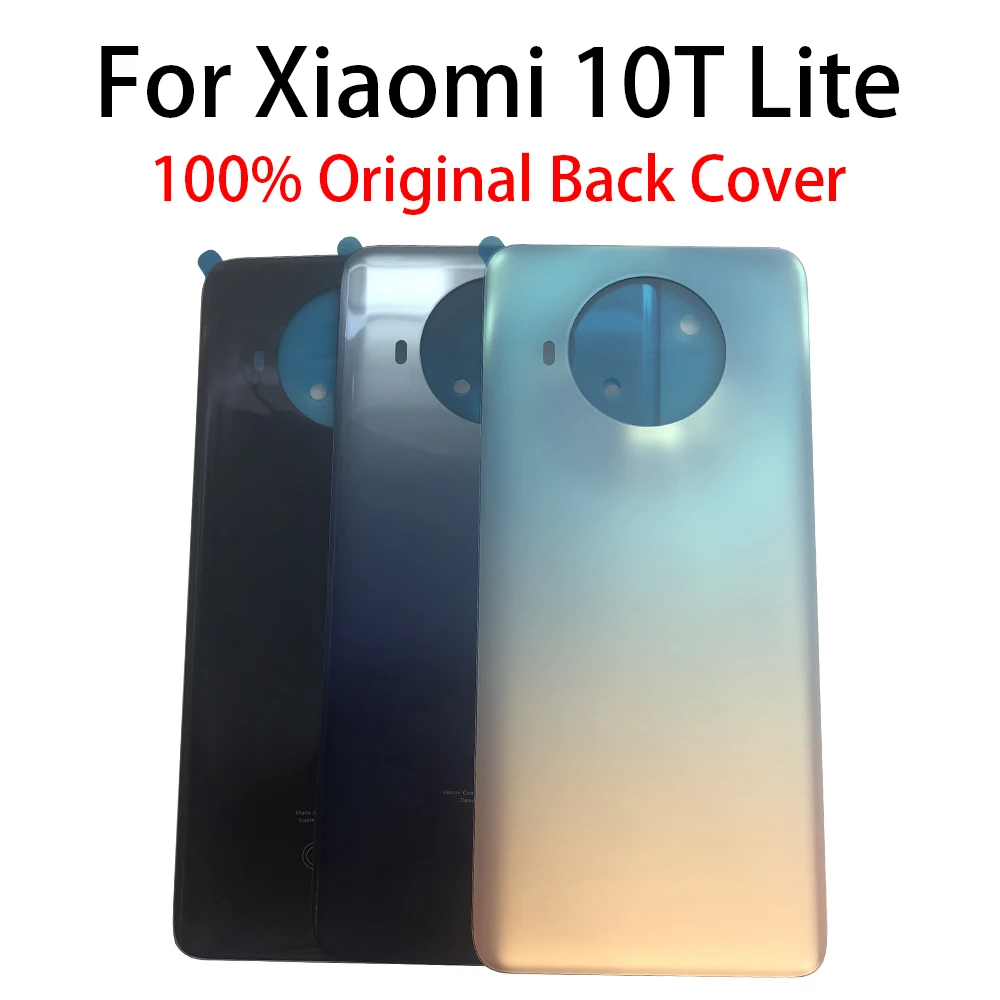 

5PCS For Xiaomi Mi 10T Lite Original New Rear Back Battery Cover Door Housing Case Replacement Parts