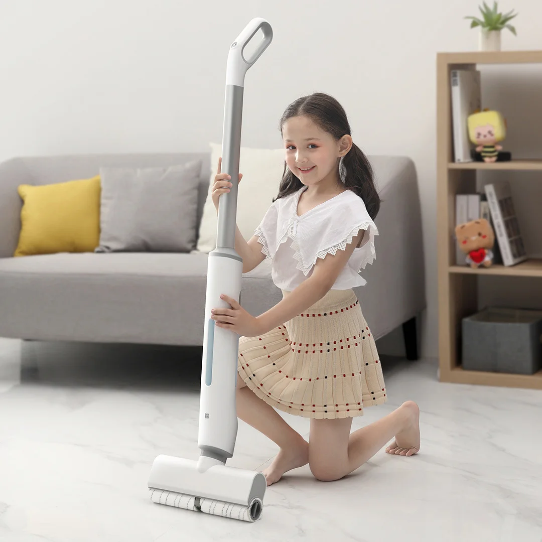 

Youpin SWDK Wireless Electric Mop Wet And Dry Multifunctional Cleaner Integrated Water Tank Continuous Battery Life Scrubber