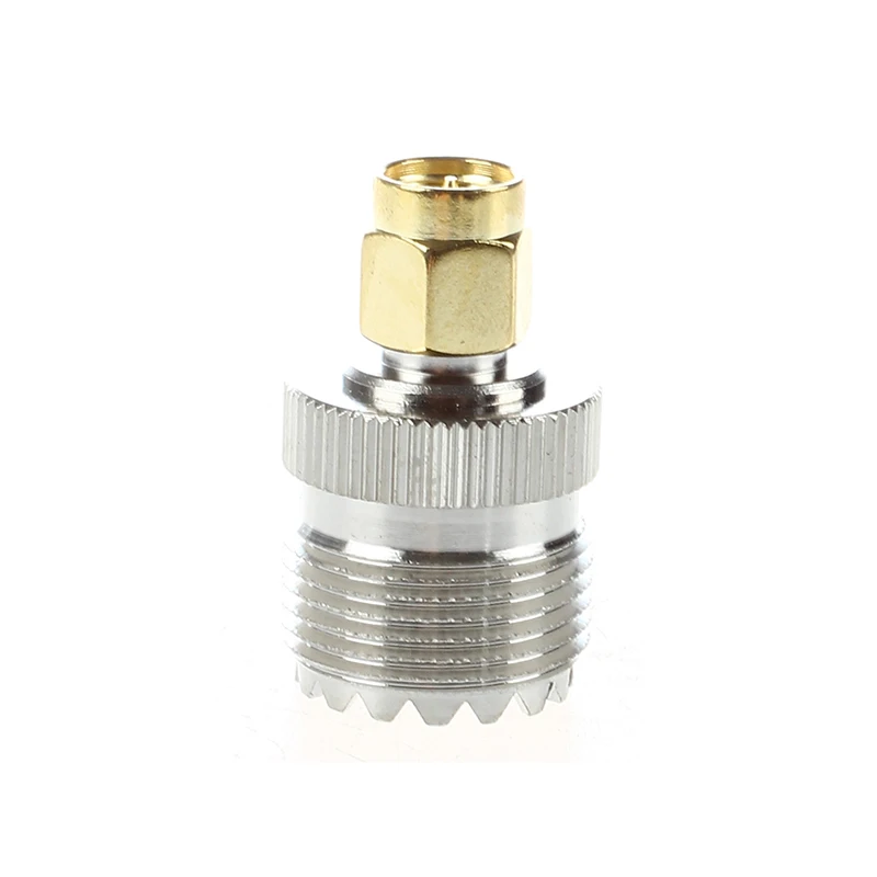 UHF SO 239 F к SMA M гнездовой/мужской прямой коаксиальный Соединительный
