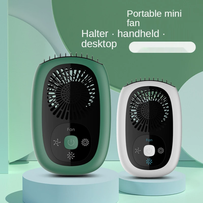 

New Portable Desktop lazy fan USB charging Halter mini handheld fan small fan
