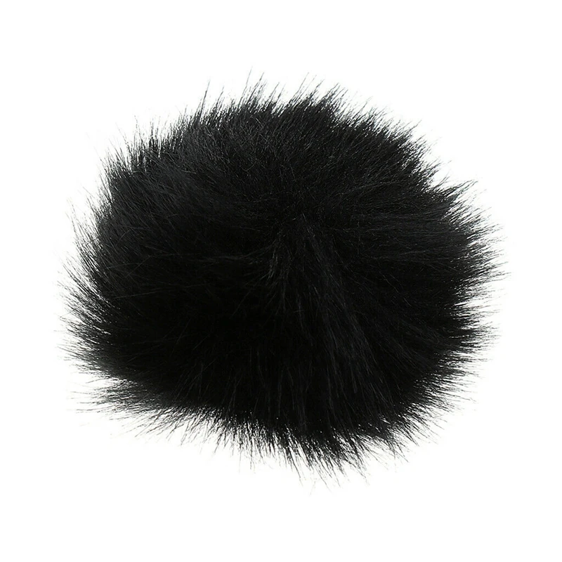

5 Pack Furry Outdoor Microphone Windsn Muff for Most Lavalier Microphones
