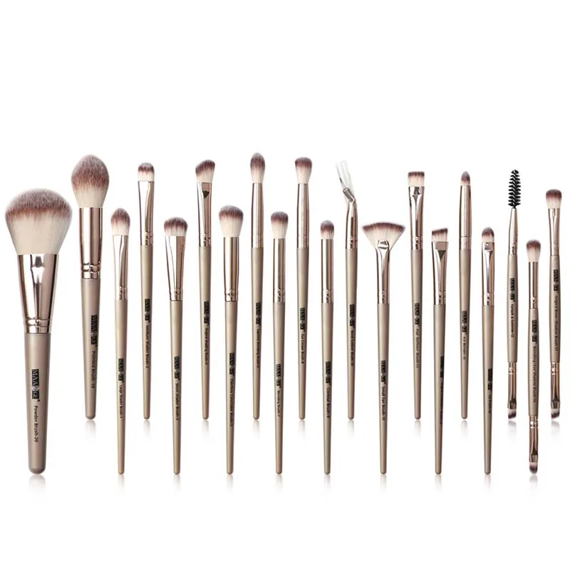 

New High Quality 20pcs/set Makeup Brushes Set Powder EyeShadow Blending Eyeliner Eyelash Lip Portable Brush Set For Make up