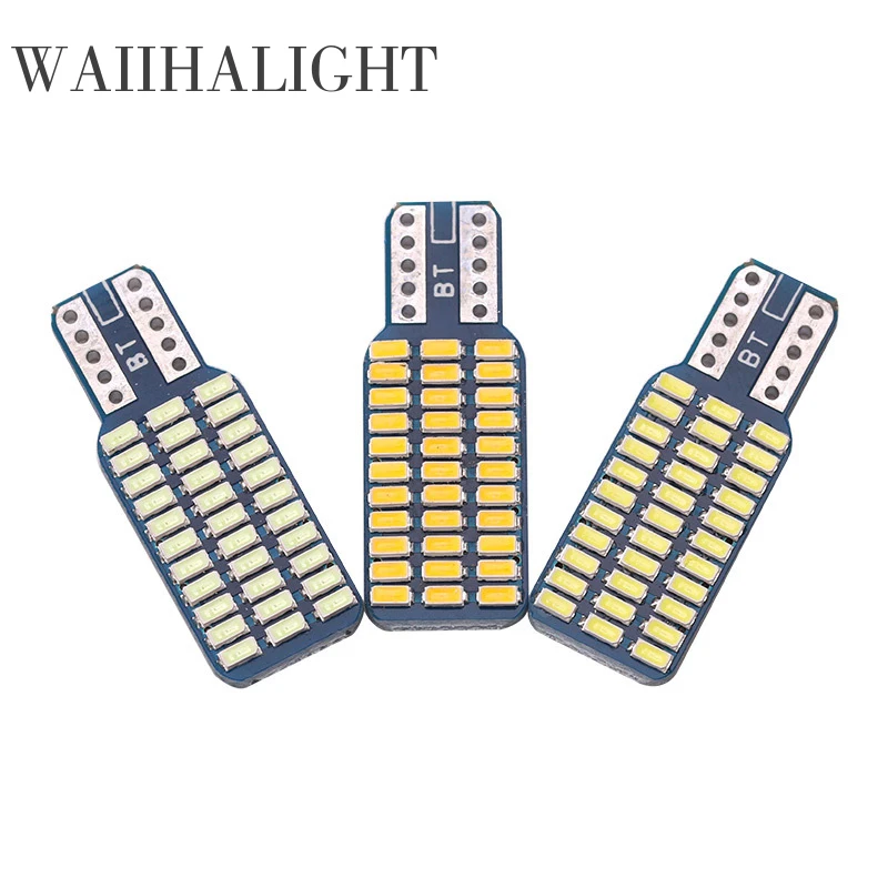 10 шт. светодиодные лампы с Canbus W5W T10 33 SMD 3014 купольная карта лампа для чтения