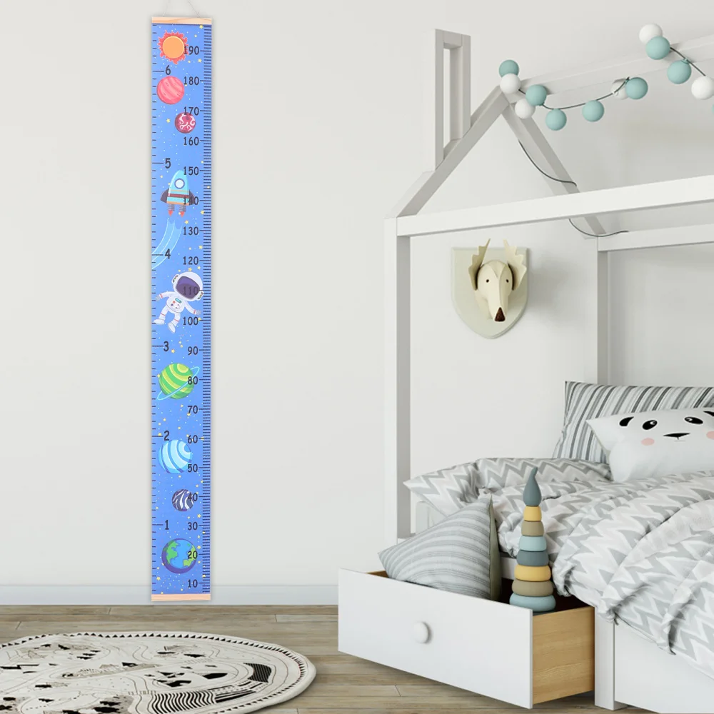 

1Pc Cartoon Height Record Ruler Height Measuring Tools Hanging Pendant for Kids