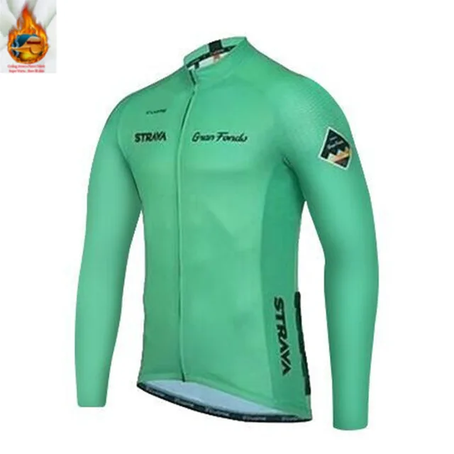 STRAVA велосипедные штаны Gibson с подкладкой из ткани coolmax гель зимние теплые длинные велосипедные комбинезоны флисовые MTB велосипедные гонки нагрудник шорты - Цвет: 4