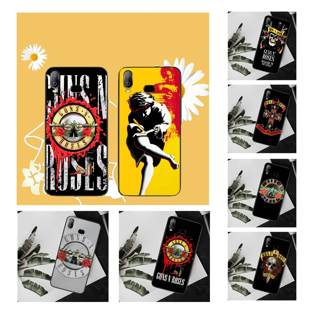 

NBDRUICAI Guns n roses good time DIY Painted Bling Phone Case For Samsung A10 A20 A30 A40 A50 A70 A71 A51 A6 A8 2018