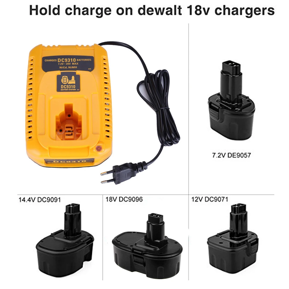 Сменный аккумулятор для электроинструмента 18 в Ni MH 3 0 Ач Dewalt DC720 DC825 DC925 DCD925 DC988