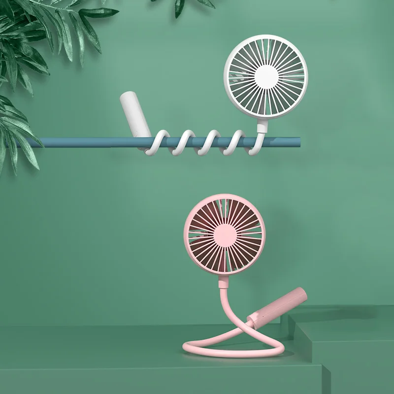 

WS13 Hands-Free Neck Band Hanging USB Rechargeable Dual Fan Summer Portable Mini Air Cooler