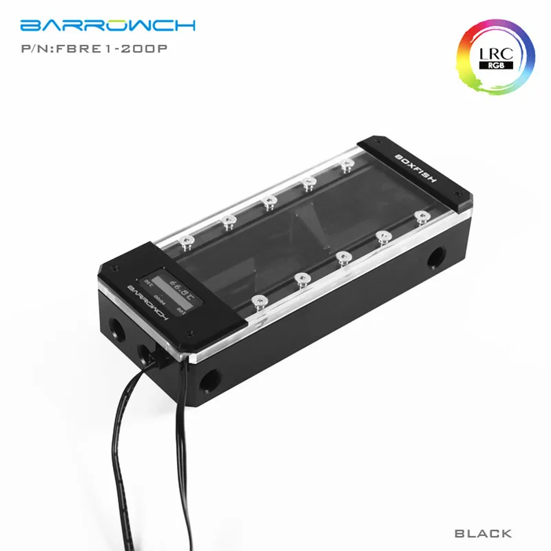 Barrowch boxfish series POM квадратный умный цифровой дисплей емкость для воды с водяным