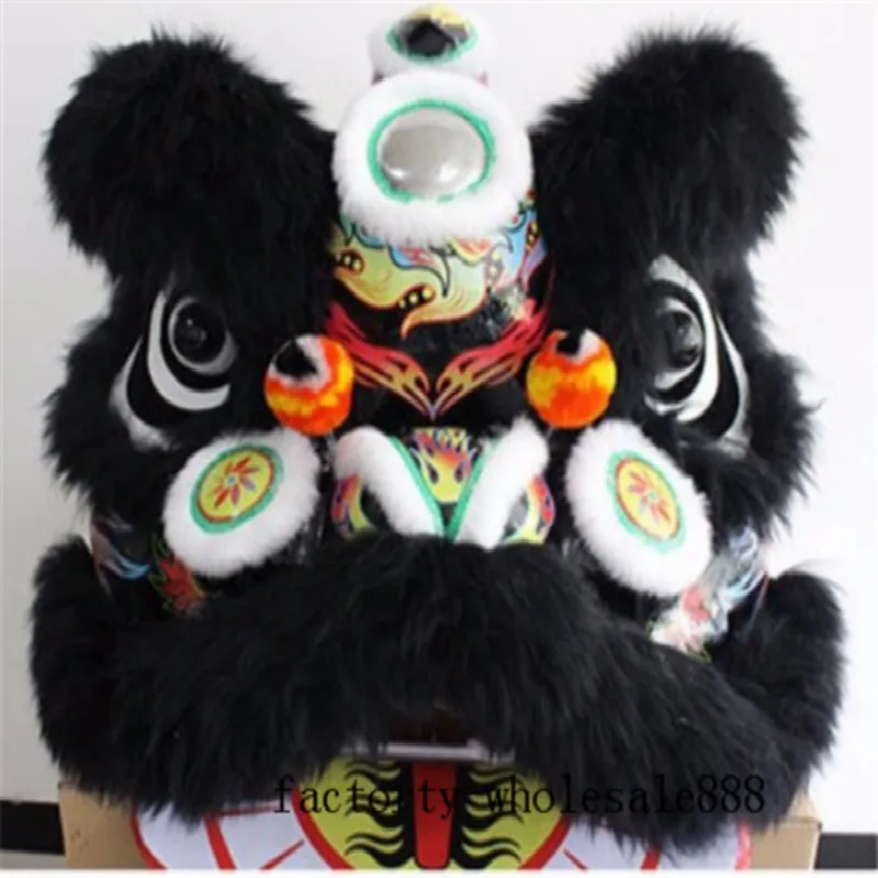 Костюм талисмана льва танцевальный костюм Китайский народный художественный