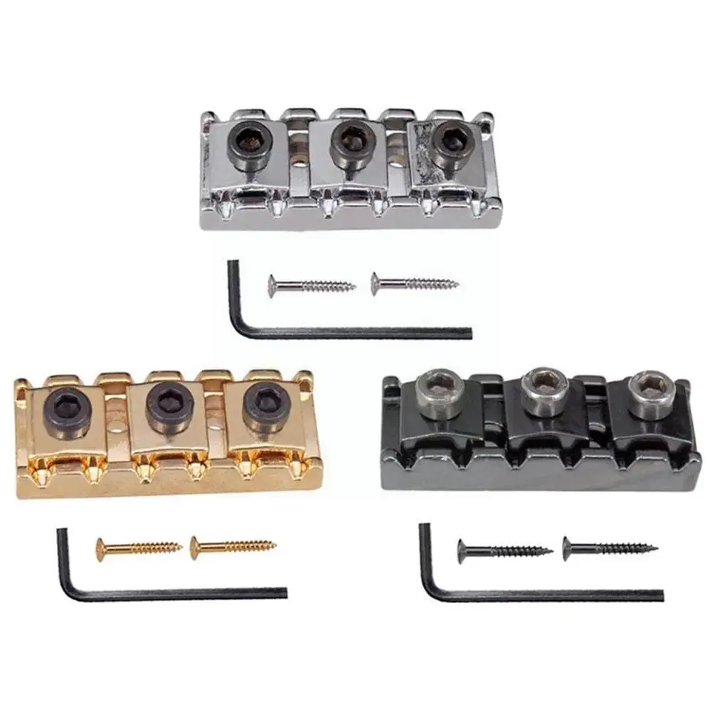 

Electric Guitar 42mm Metal Guitar Tremolo Bridge Locking String Nut for Electric Guitar Guitars Parts Accessories E8A9