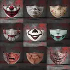 Маска Джокера, многоразовая, с принтом, для взрослых