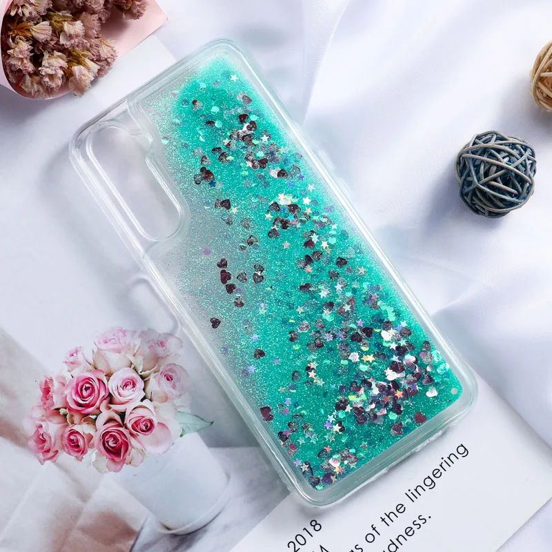 

Bling Case For OPPO Realme 7 Pro Case On Realme 6 5 Pro 5S 5I Q Narzo 20Pro Realme7 6 Glitter Quicksand Cover Shockproof Funda