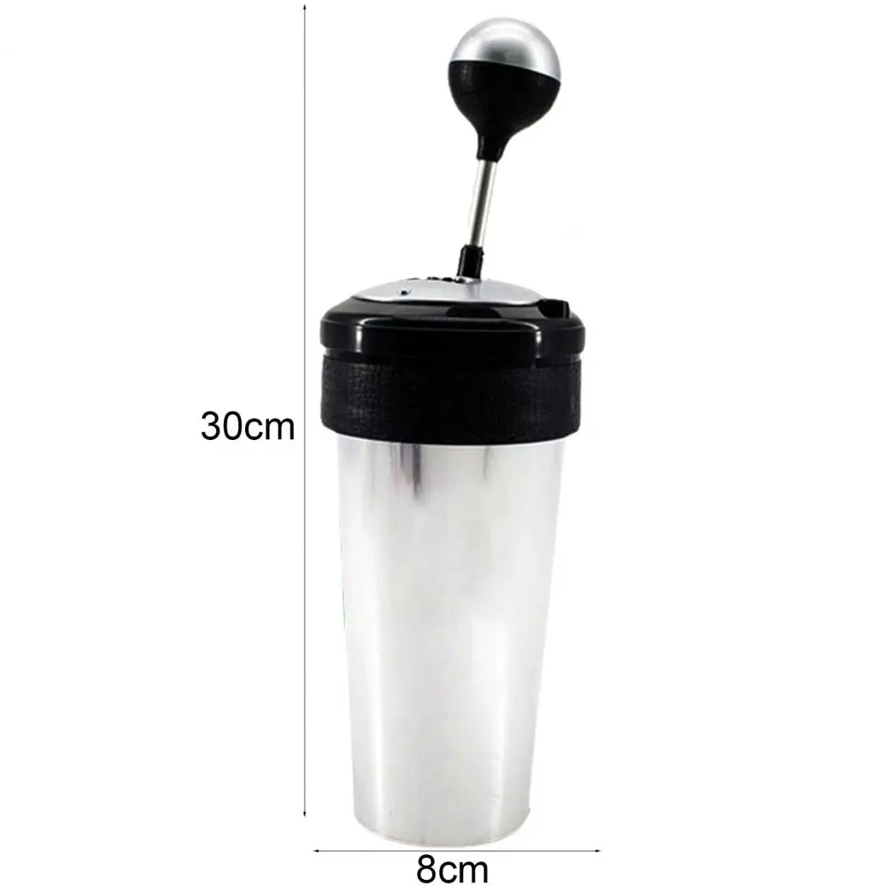 

1pc 650ml Water Cup Attractive Portable Plastic Gear Shift Levers Shape Drinking Glass for Car Driving Use