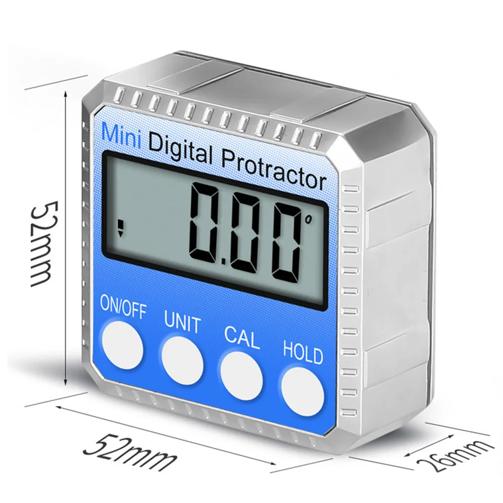 

360 Digital Display Protractor Inclinometer Measuring Tools with Magnet