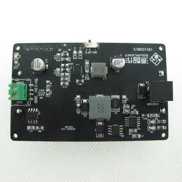 

18650 solar MPPT charger / 4.2V lithium battery boost / output 5-12V equipment power supply (excluding battery)