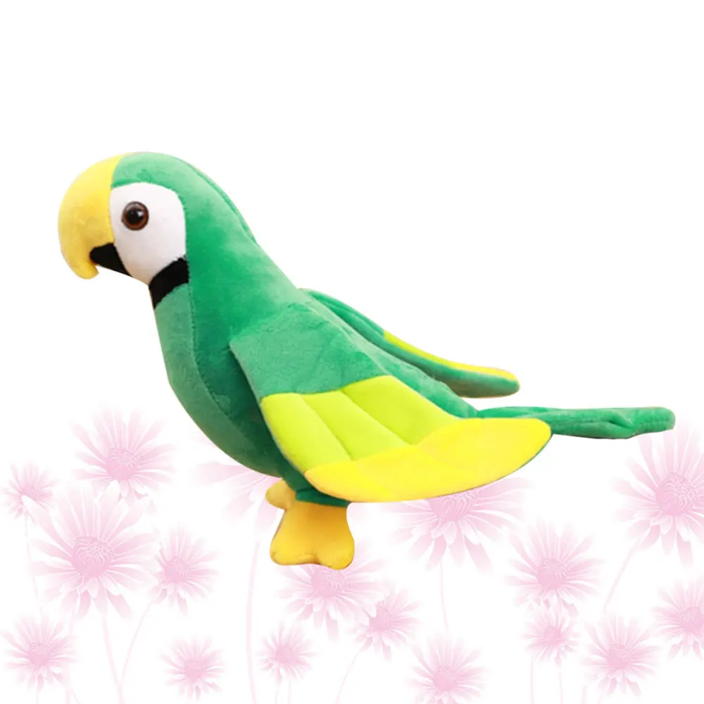 

1PC Imitation Parrot Plush Lifelike Bird Soft Party Favor for Kids Girls Baby