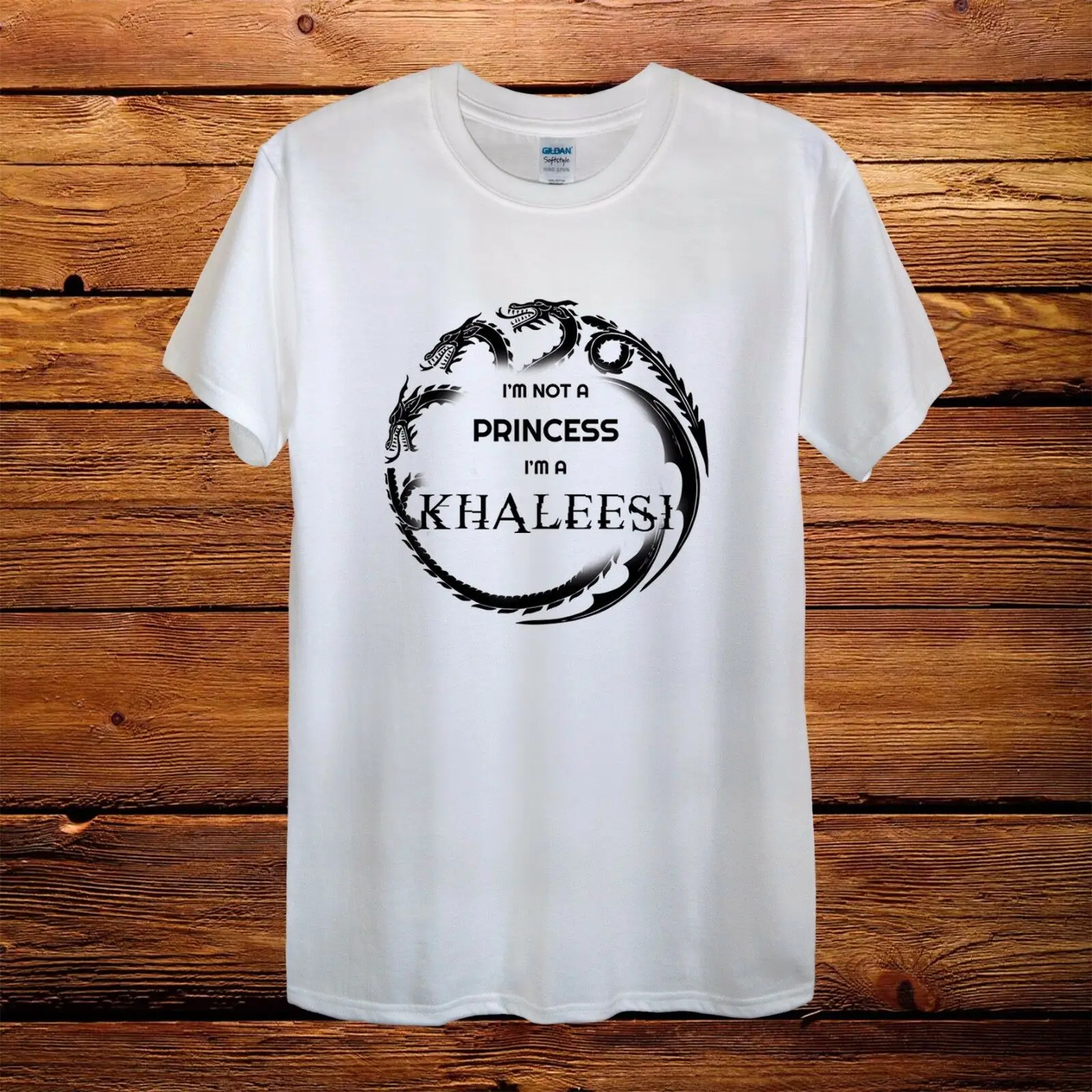 Игра престолов Khaleesi дизайн футболка для мужчин и женщин унисекс подходящий