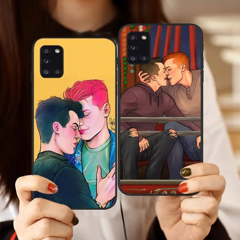 

Gallavich Shameless American TV Phone Case Black Color For Samsung s21 ultra s20 fe s10 a52 a32 a12 a72 a71 Note 20 10 Plus