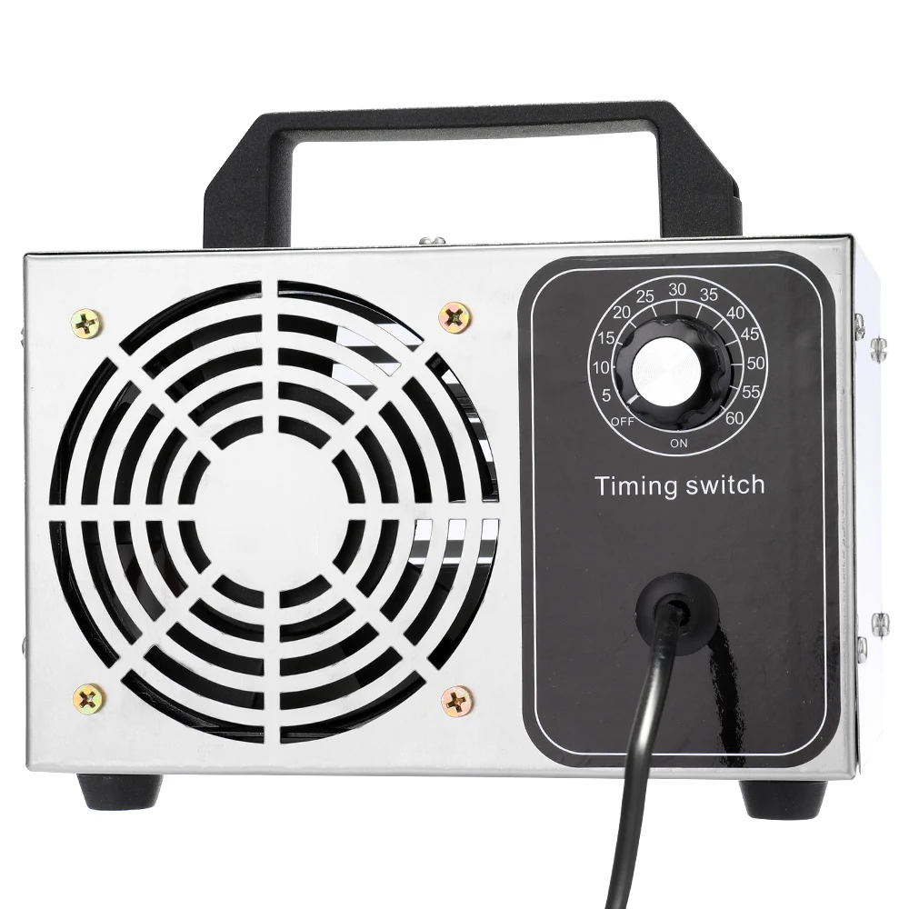 

24g/10g/32g/h 220V Ozone Generator Disinfection Machine Air Filter Purifier For Home Car Formaldehyde Sterilization Time Switch