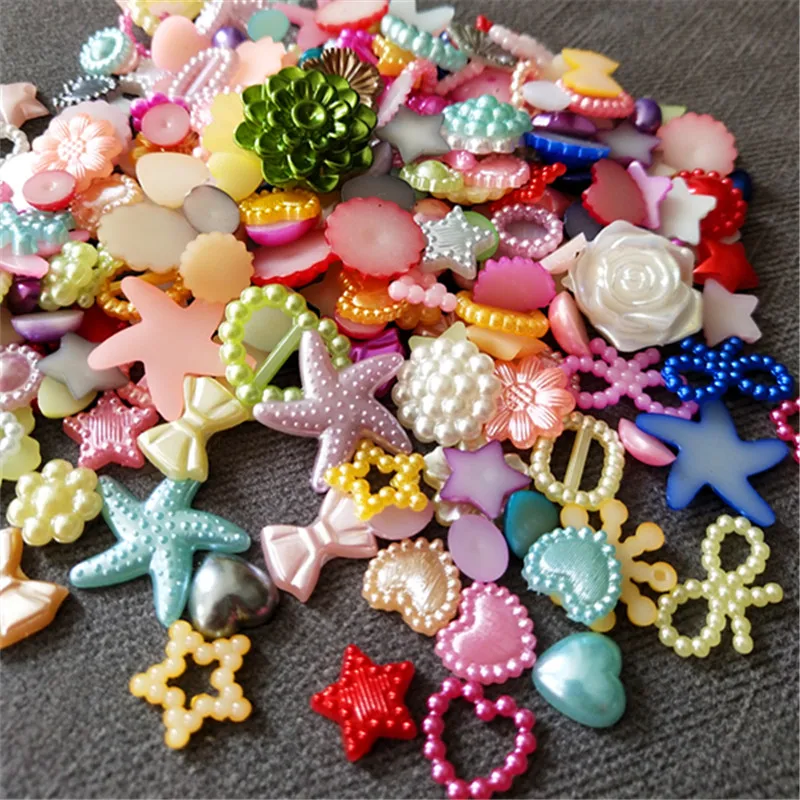 4 20 мм полукруглый жемчуг Seastar бант розовый стразы с плоской задней частью