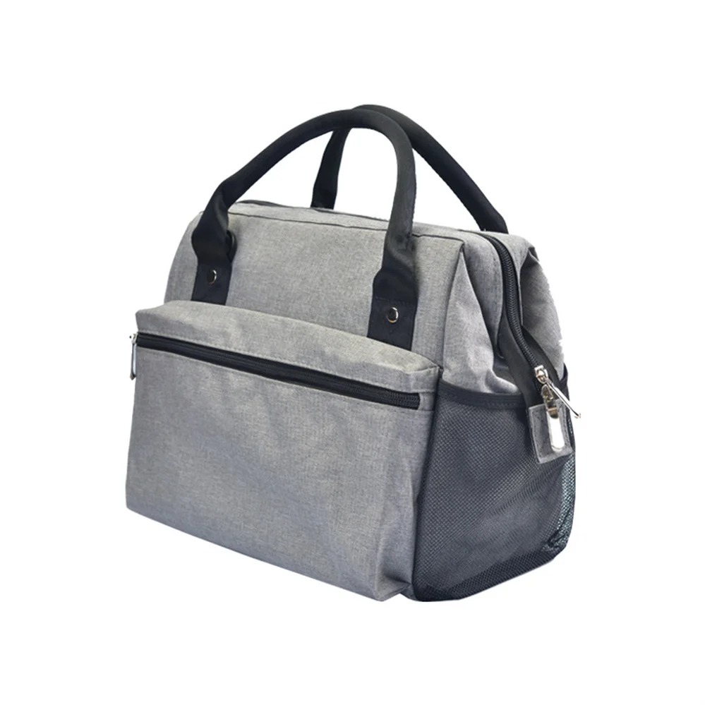 

One-shoulder lunch box insulation bag Picnic food storage bag One-shoulder lunch box Portable travel picnic bag Portable insulat