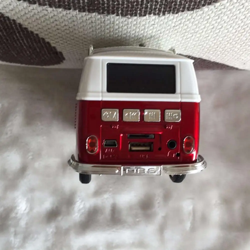 Яркий Мини Bluetooth-динамик в форме автомобиля мини-динамик с поддержкой Fm + U-диска