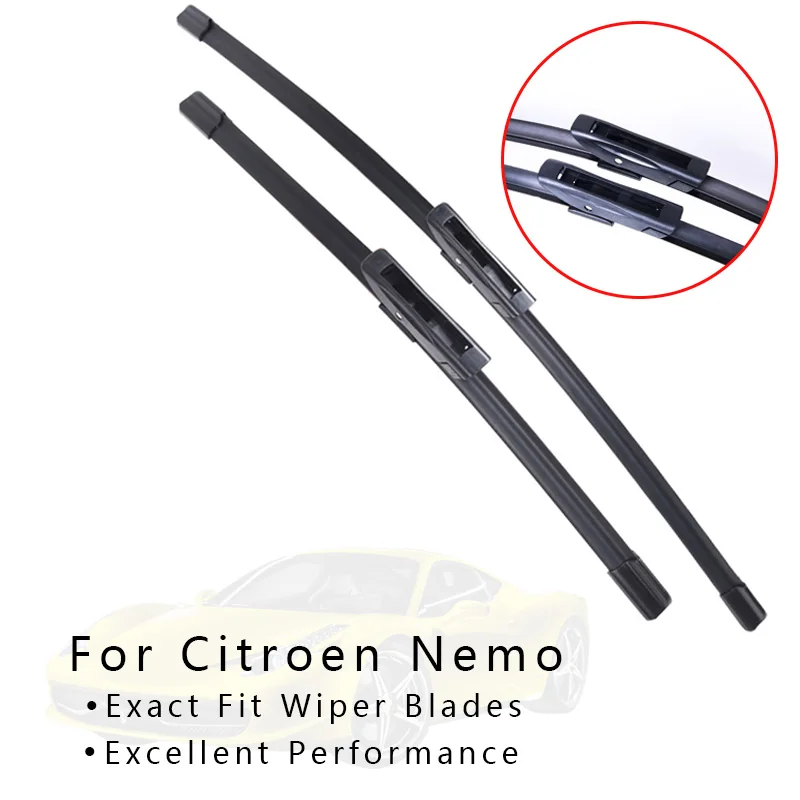 

Передняя и задняя Φ Nemo 2008 2009 2010 2011 2012 2013 автомобильные аксессуары мягкий резиновый стеклоочиститель