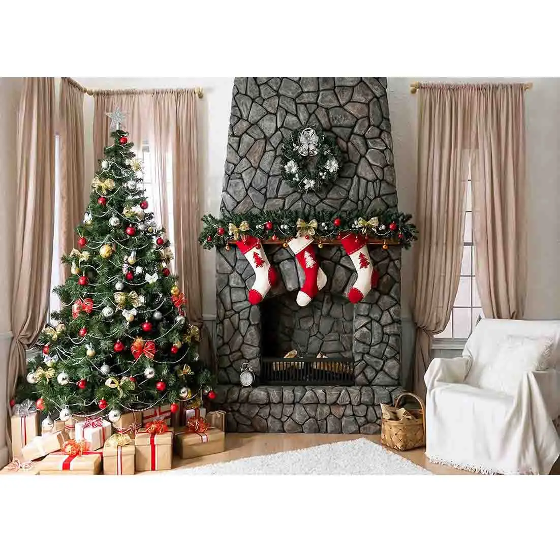 9 SHENGYONGBAO Vinyl Custom Photography Backdrops Prop Christmas day Theme Photo Studio Background YN-5551 - Цвет: 9