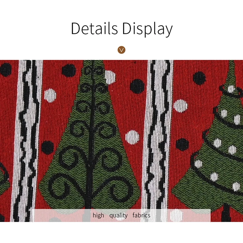 

2020Festival Winter Holiday Christmas Decoration Tapestry Table Runner