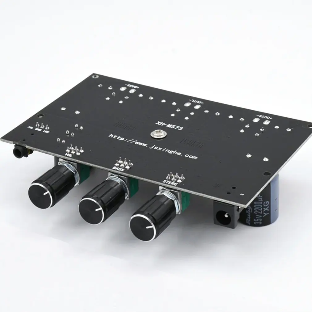 

XH-M573 TPA3116D2 80W+80W+100W 2.1 Channel TPA3116 digital Power Amplifier Board Bass Subwoofer Amplifier