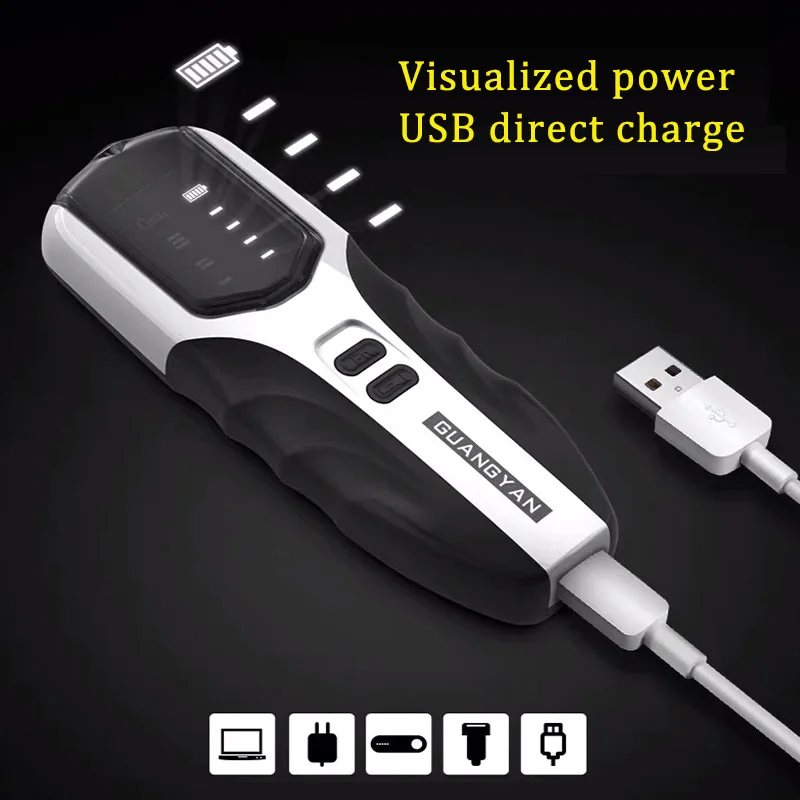 Rechargeable Fiber Optic Tester Pen VFL  Red Light Pen Optical Fiber Optic Red Light Pen Visual Fault Locator 5-30MW