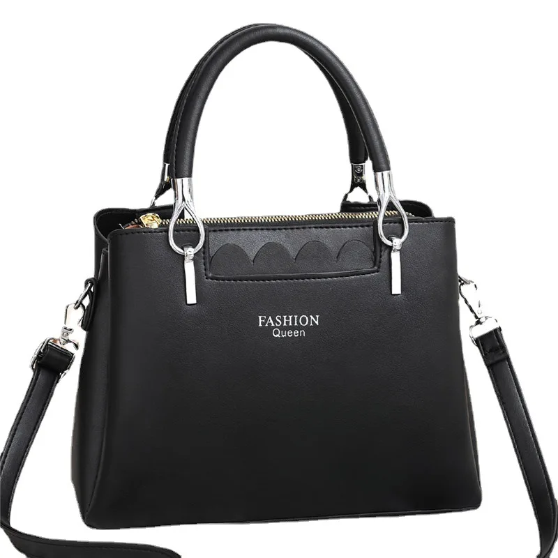 

Women's Bags Large Causal Shoulder Bags High Quality PU Leather Handbags and Purse Female Retro Tote Bags Sac A Main Femme