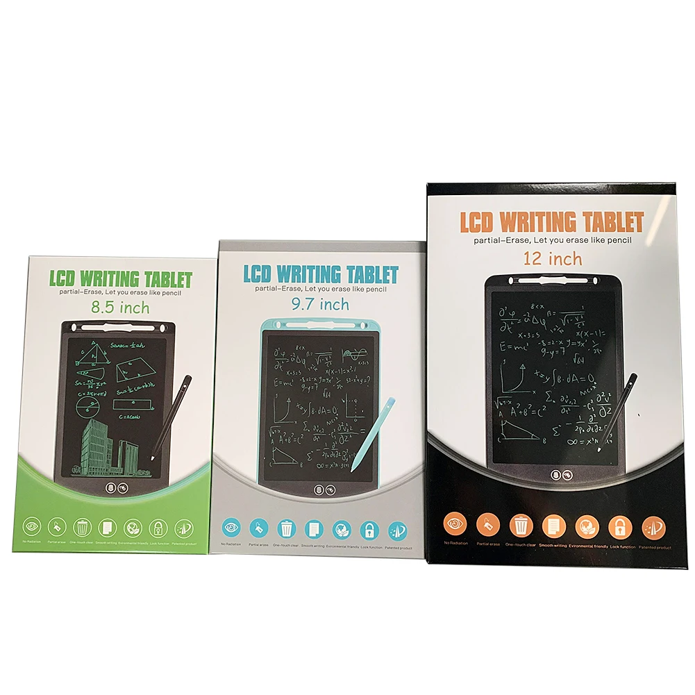 Портативный 12-дюймовый ЖК-планшет для письма цифровой планшет рисования