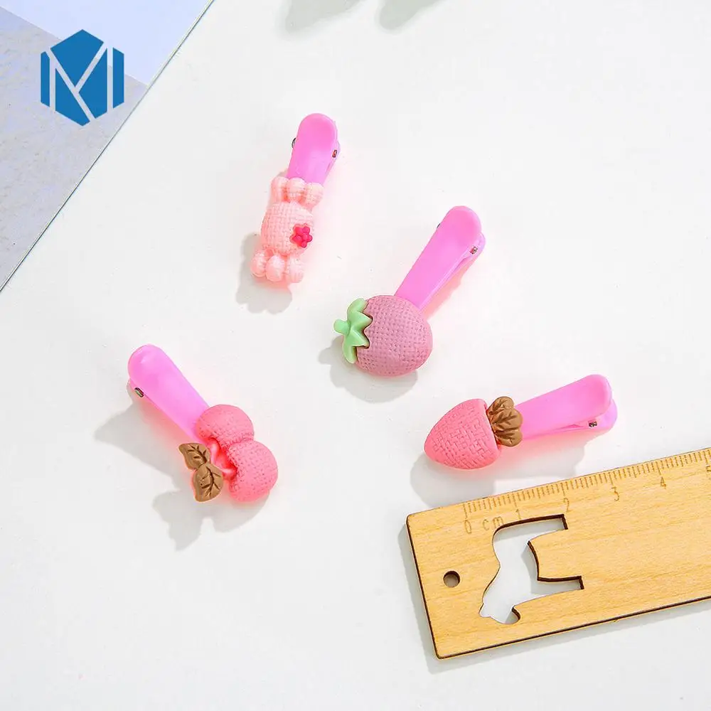 20/24 шт./лот девушки мультфильм заколки для волос маленьких акриловые головной