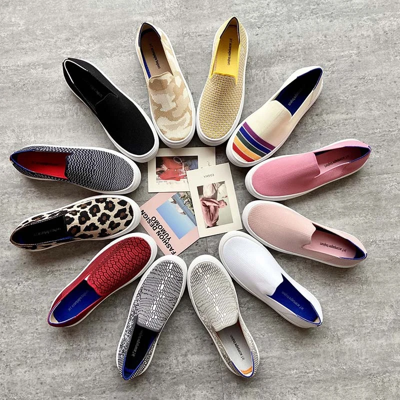 Женская обувь на плоской подошве повседневная женская удобные дышащие туфли для