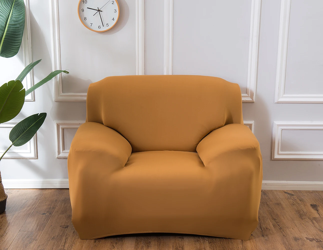 

Solid Color L Shape Sofa Covers for Living Room Single Sofa Protector Anti-dust Elastic Stretch Covers For Corner Sofa Cover