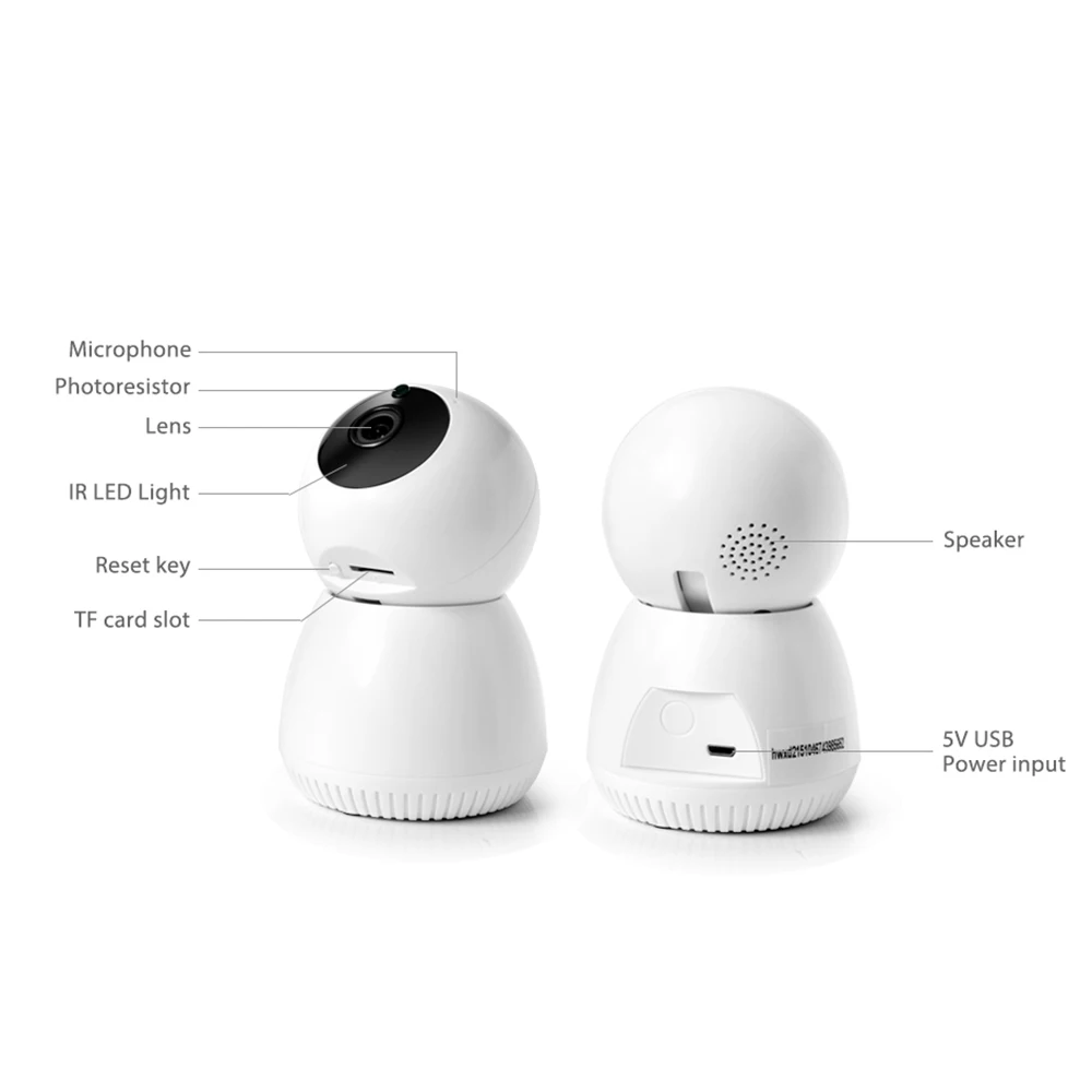 1080P Беспроводная ip-камера для домашней безопасности беспроводная камера ночного