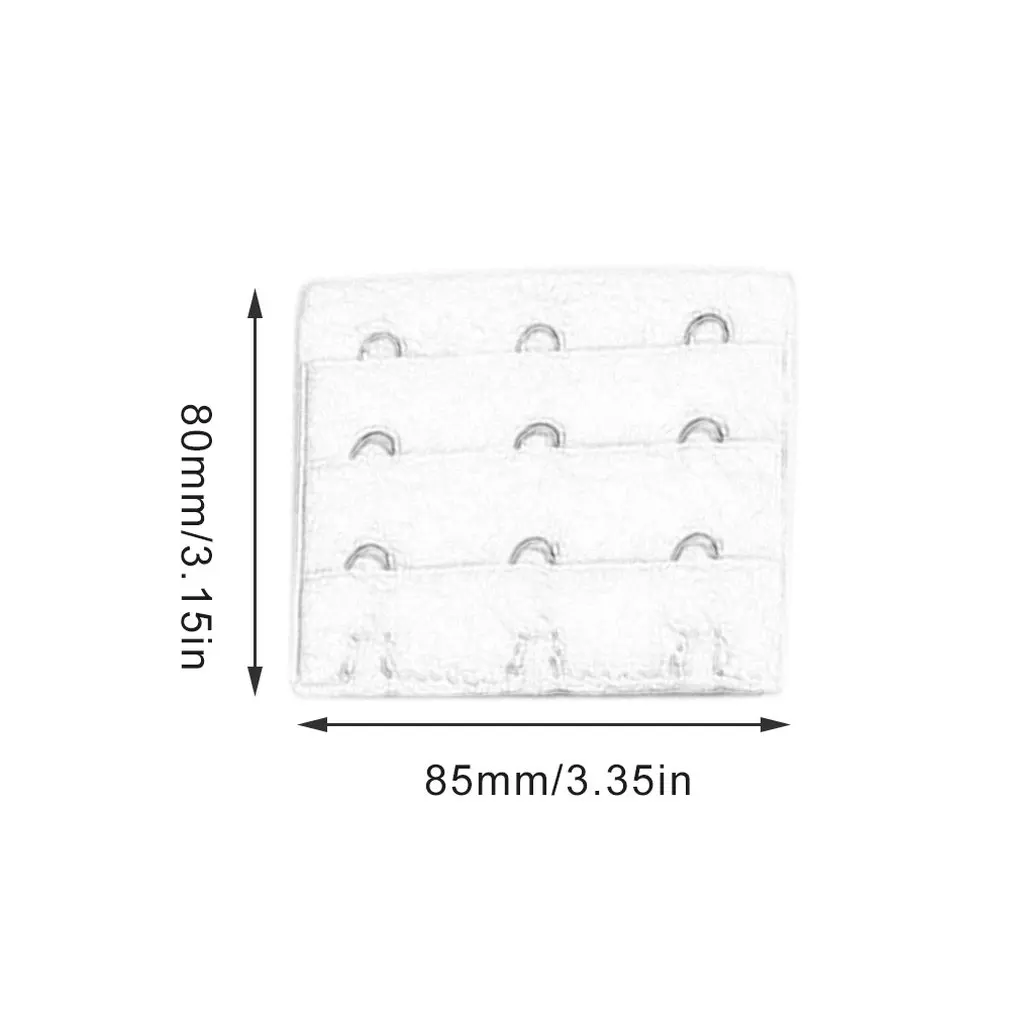 

Comfortable Female Elastic Bra Lengthened Buckle Extension Bra Buckle Women Lingerie Extension Accessories For Underwear