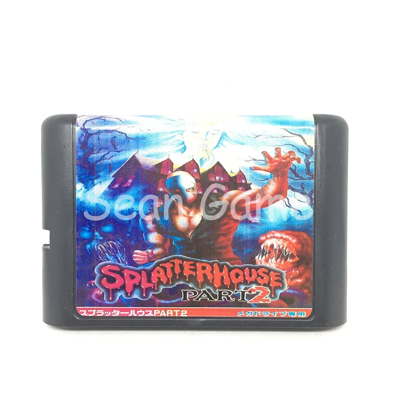 16 бит sega MD игровой разбрызгиватель дом часть 2 для Megadrive Genesis видеоигровая консоль