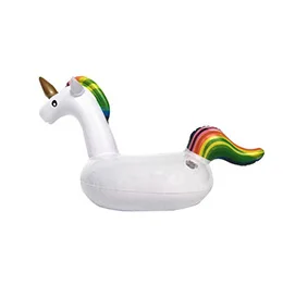 Unicorn with ear 11 стилей мини надувная форма плавательный бассейн напиток держатель для бутылочек плавательная игрушка подставки для вода напитки Бутылка пива - Цвет: Unicorn with ear