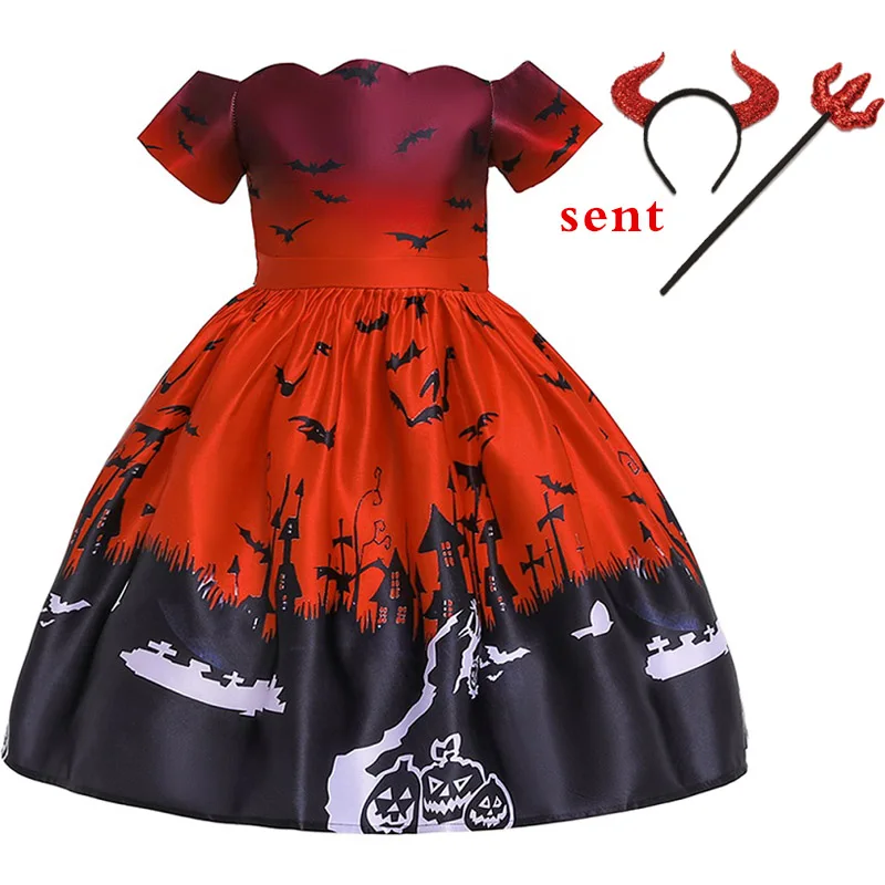 Новые модные рождественские платья принцессы для девочек одежда приема бальное