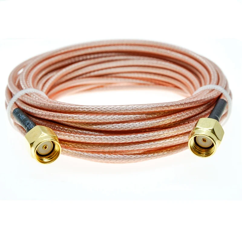 

RG316 RPSMA Male To RP SMA Plug Coax RF Extension Cable Jumper Pigtail