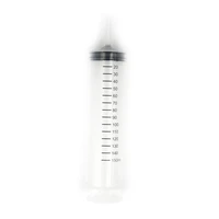 reusable big large hydroponics plastic 50ml 150ml nutrient sterile health measuring syringe tools 1 syringe