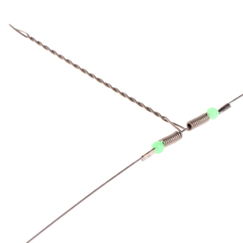 

Sea Fishing Swivel String Hook Anti-Winding Steel Rigs Wire Leader Hooks Line