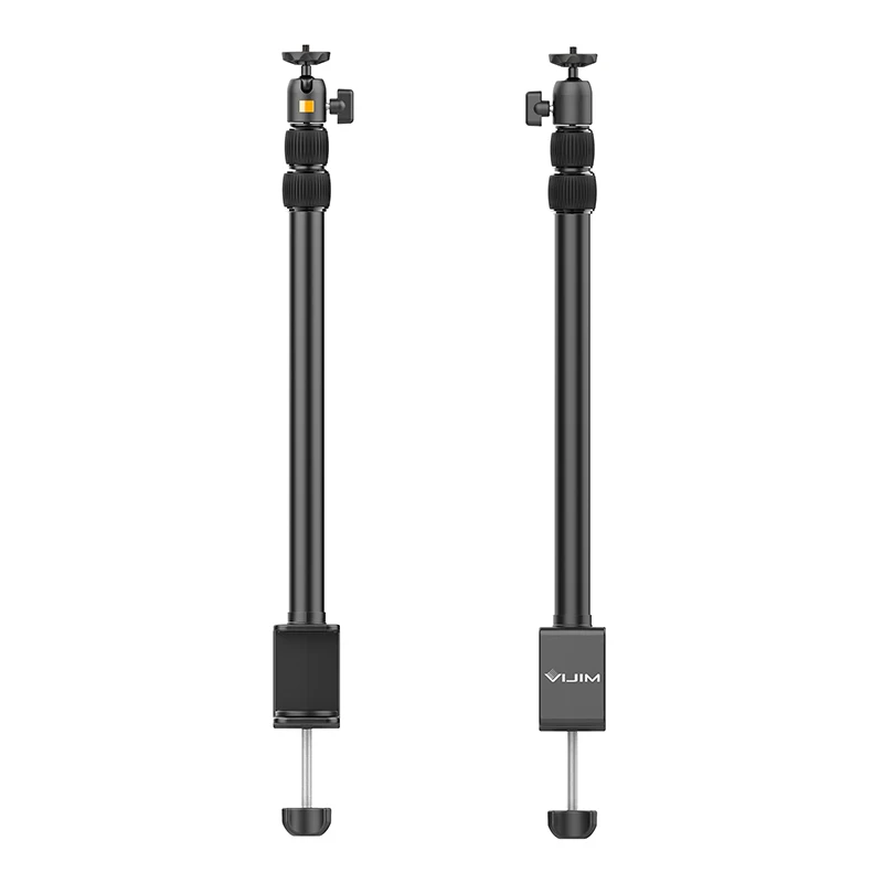VIJIM LS01 продлить светильник стенд 90 см Настольный светильник крепление на клейкой съемный Ballhead 1/4 винт для светодиодный видео светильник - изображение