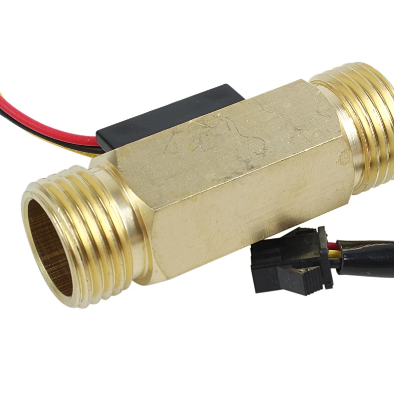 1/2PT Water Flow Sensor Switch Control Meter Flowmeter 1.5-30L/min | Switches