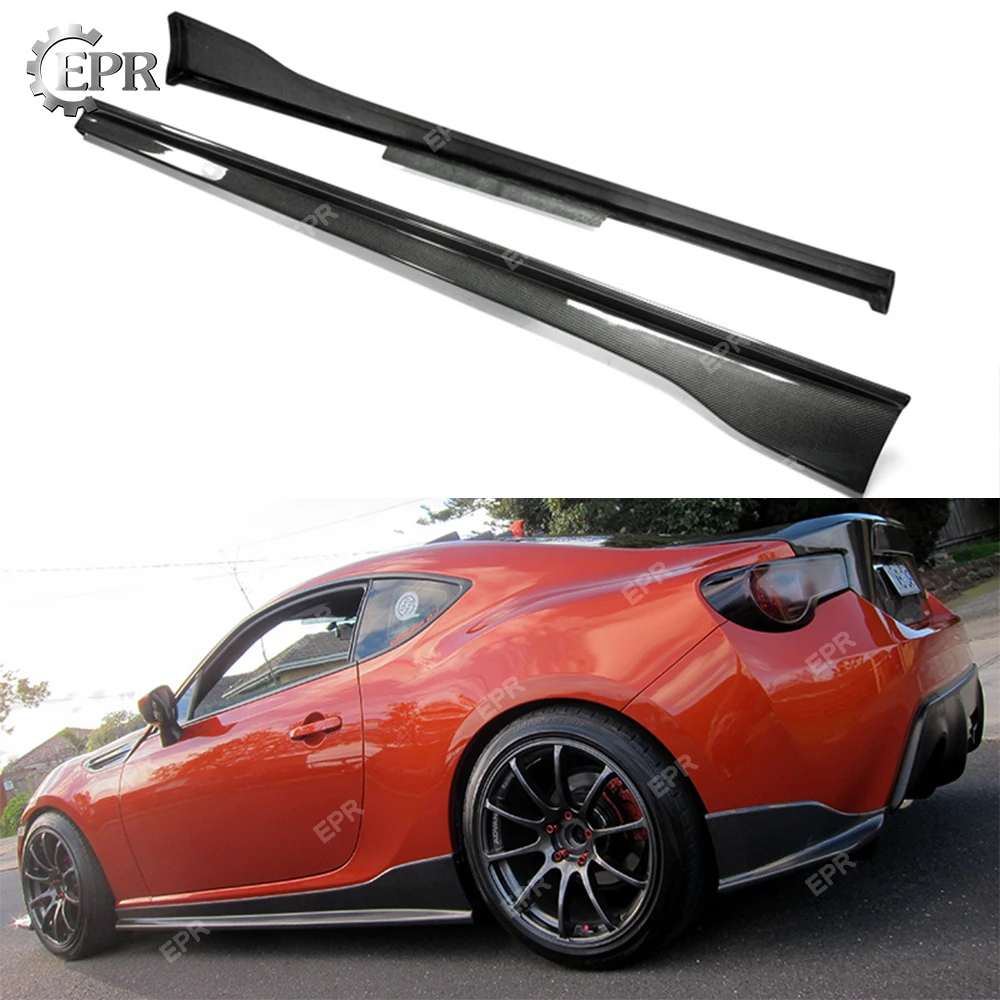FRP боковая юбка для BRZ FT86 Vortex стиль стекло/углеродное волокно Боди Комплект тюнинг