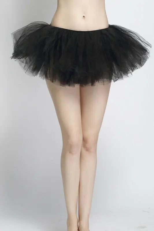 Модная одежда 5 слоев для взрослых Женская юбка-пачка из тюля юбка-американка