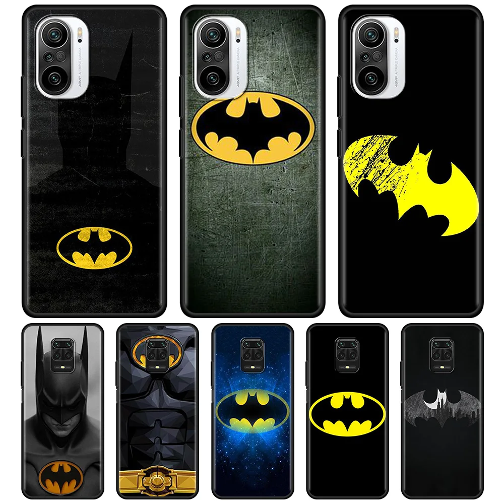 

Phone Case For Xiaomi Redmi Note 10 9 8 Pro 10Lite 9T 9S 8T 7 Cover for redmi 9 9C 9A 9T 8 8A 7 Coque BM-Batman Cartoon